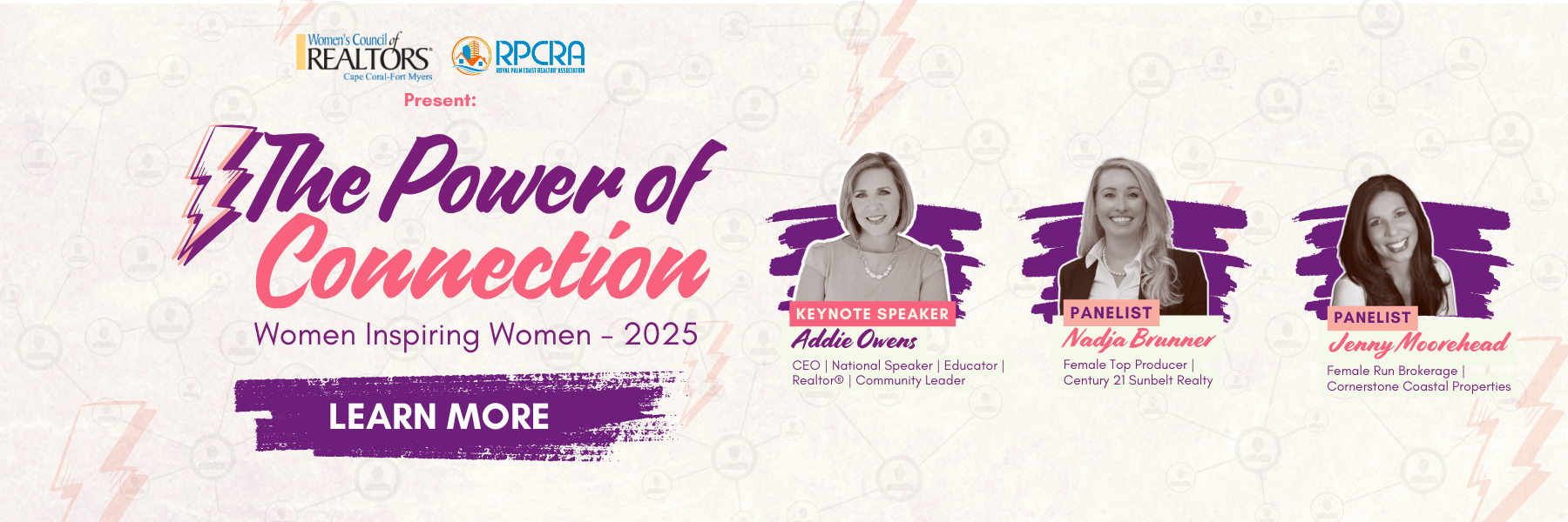 Female Speakers Banner