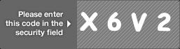 captcha code for visual authentication  letter X number 6 letter V number 2