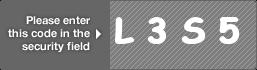 captcha code for visual authentication  letter L number 3 letter S number 5