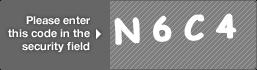 captcha code for visual authentication  letter N number 6 letter C number 4