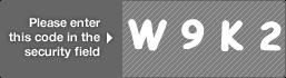 captcha code for visual authentication  letter W number 9 letter K number 2