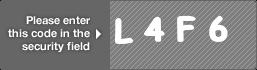 captcha code for visual authentication  letter L number 4 letter F number 6