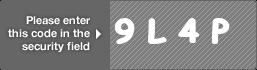 captcha code for visual authentication  number 9 letter L number 4 letter P