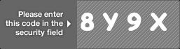captcha code for visual authentication  number 8 letter Y number 9 letter X
