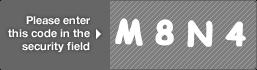 captcha code for visual authentication  letter M number 8 letter N number 4