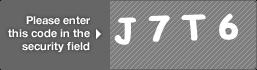captcha code for visual authentication  letter J number 7 letter T number 6
