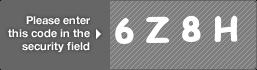 captcha code for visual authentication  number 6 letter Z number 8 letter H