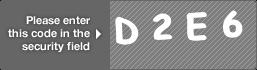 captcha code for visual authentication  letter D number 2 letter E number 6