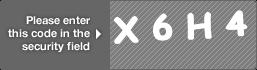 captcha code for visual authentication  letter X number 6 letter H number 4
