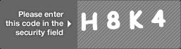 captcha code for visual authentication  letter H number 8 letter K number 4