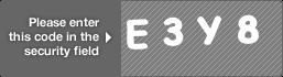 captcha code for visual authentication  letter E number 3 letter Y number 8