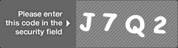 captcha code for visual authentication  letter J number 7 letter Q number 2