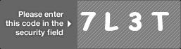 captcha code for visual authentication  number 7 letter L number 3 letter T