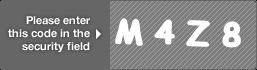 captcha code for visual authentication  letter M number 4 letter Z number 8