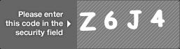 captcha code for visual authentication  letter Z number 6 letter J number 4