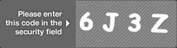 captcha code for visual authentication  number 6 letter J number 3 letter Z