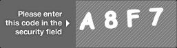 captcha code for visual authentication  letter A number 8 letter F number 7