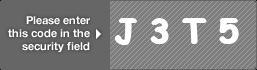 captcha code for visual authentication  letter J number 3 letter T number 5