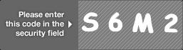 captcha code for visual authentication  letter S number 6 letter M number 2