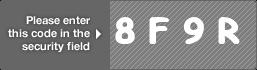 captcha code for visual authentication  number 8 letter F number 9 letter R