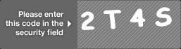 captcha code for visual authentication  number 2 letter T number 4 letter S