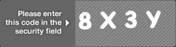 captcha code for visual authentication  number 8 letter X number 3 letter Y