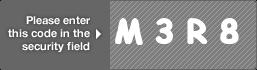 captcha code for visual authentication  letter M number 3 letter R number 8