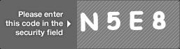captcha code for visual authentication  letter N number 5 letter E number 8