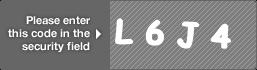 captcha code for visual authentication  letter L number 6 letter J number 4
