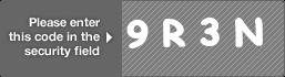 captcha code for visual authentication  number 9 letter R number 3 letter N