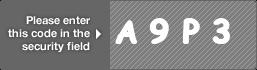captcha code for visual authentication  letter A number 9 letter P number 3