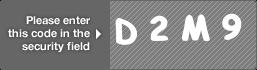 captcha code for visual authentication  letter D number 2 letter M number 9