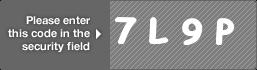 captcha code for visual authentication  number 7 letter L number 9 letter P