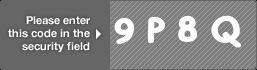 captcha code for visual authentication  number 9 letter P number 8 letter Q