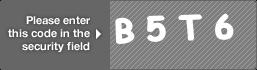 captcha code for visual authentication  letter B number 5 letter T number 6