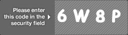 captcha code for visual authentication  number 6 letter W number 8 letter P
