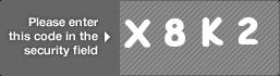 captcha code for visual authentication  letter X number 8 letter K number 2