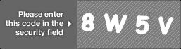 captcha code for visual authentication  number 8 letter W number 5 letter V