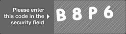 captcha code for visual authentication  letter B number 8 letter P number 6