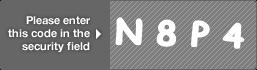 captcha code for visual authentication  letter N number 8 letter P number 4