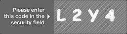 captcha code for visual authentication  letter L number 2 letter Y number 4
