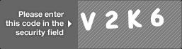 captcha code for visual authentication  letter V number 2 letter K number 6