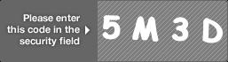 captcha code for visual authentication  number 5 letter M number 3 letter D