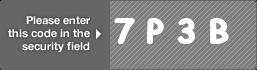 captcha code for visual authentication  number 7 letter P number 3 letter B