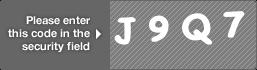 captcha code for visual authentication  letter J number 9 letter Q number 7
