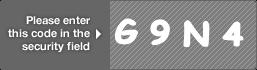 captcha code for visual authentication  letter G number 9 letter N number 4