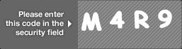 captcha code for visual authentication  letter M number 4 letter R number 9