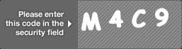 captcha code for visual authentication  letter M number 4 letter C number 9