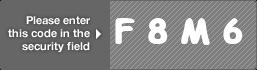 captcha code for visual authentication  letter F number 8 letter M number 6